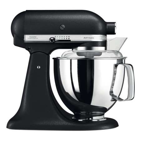 Buy the KitchenAid Artisan 5KSM175PSEBK 4.8L Stand Mixer - Black Cast Iron, Perfect for Your Culinary Creations!